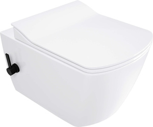 Miska WC z funkcją bidetu - z baterią mieszaczową (CDZ 6WNW) - Deante