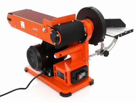 SZLIFIERKA STOŁOWA TAŚMOWO TALERZOWA 600W KD1730 - KRAFT&DELE