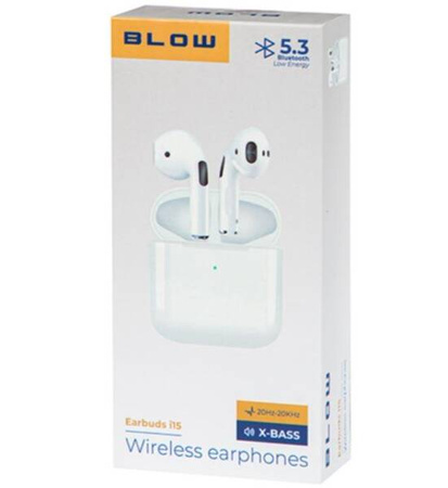 Słuchawki Earbuds i15 Białe