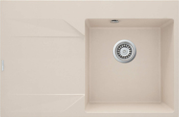 Zlewozmywak granitowy 1-komorowy z ociekaczem - lewy (ZQJ 511L) - Deante