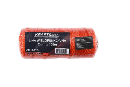 LINA WIELOFUNKCYJNA 2MM x 100M KD11025 - KRAFT&DELE