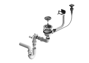 ALVEUS Syfon pojedynczy, POP-UP