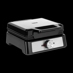 Gofrownica TEESA, 2 gofry, 1600W, inox, regulacja mocy