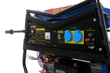 Agregat jednofazowy 5000W 12/230V KD145 - KRAFT&DELE