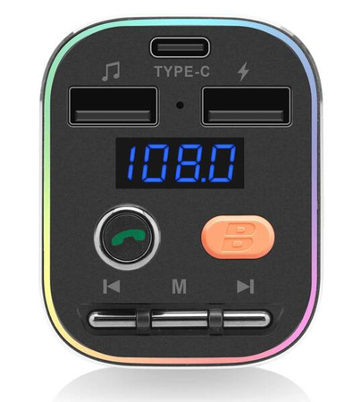 Transmiter FM zestaw głośnomówiący GoGEN CTR348BTC