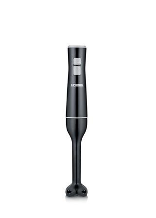 SEVERIN BLENDER RĘCZNY CZARNY, TURBO, OBROTY 13000 OBR./ MIN, 100% WOLNY OD BPA, ERGONOMICZNE WZORNICTWO, MOC 170W SM3770