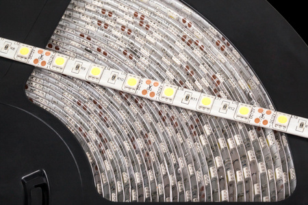 Sznur diodowy 25m Rebel (60x5050SMD/m), wodoodporny, zimny biały, 12V