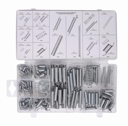 Zestaw sprężynek 200szt. KD10483 - KRAFT&DELE