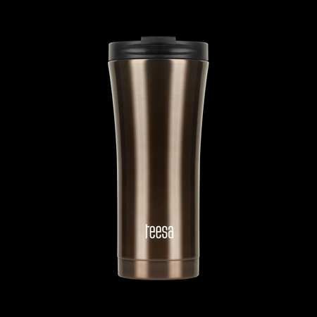 Kubek termiczny TEESA 500ml dark brown