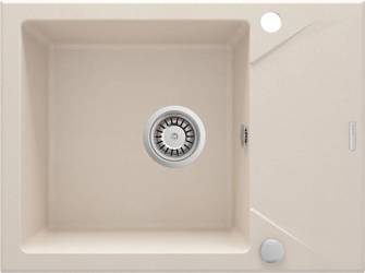 Zlewozmywak granitowy 1-komorowy z ociekaczem (ZQJ 511A) - Deante