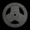 Obciążenie żeliwne 20kg, otwór 31mm, talerz z uchwytami, REBEL ACTIVE