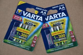 Akumulator R2U 2600mAh VARTA/2szt