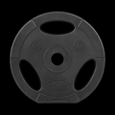 Zestaw obciążeń bitumicznych 4x5kg, otwór 31mm, talerz z uchwytami, REBEL ACTIVE