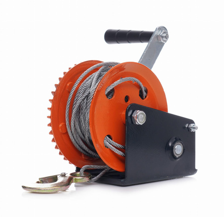 Wyciągarka korbowa linowa 3500Ibs KD1313 - KRAFT&DELE