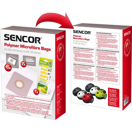Worki do odkurzacza SVC 45/52 SENCOR 10+2+5