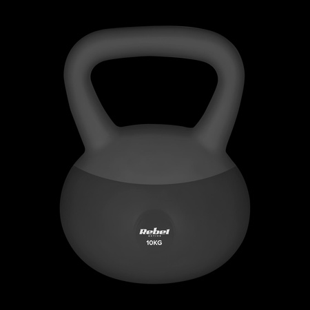 Soft Kettlebell miękki winylowy 10kg REBEL ACTIVE