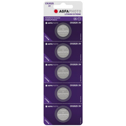 Bateria AgfaPhoto CR2025 bl./5szt