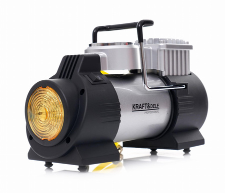PRZENOŚNY KOMPRESOR SAMOCHODOWY 12V 190W KD1468 - KRAFT&DELE