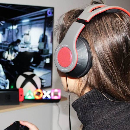 Gioteck Słuchawki TX30 PS5/PS4/Xbox czerwone (GASLGIO00004N0) - Gioteck