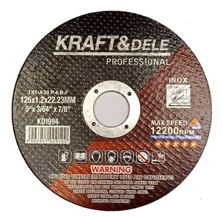 TARCZA DO CIĘCIA METALU KD1994 - KRAFT&DELE