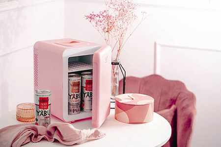 Mini lodówka - 4L   AD 8084 pink