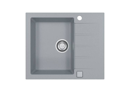 CADIT 10 kol. 81 BETON (590x500) zlew Granital 1 kom. z syfonem POP-UP 3 1/2" ALVEUS (1132020)