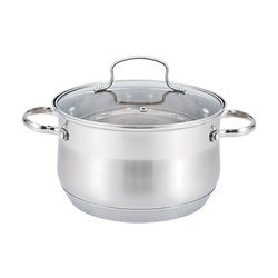 MR-3512-24 Garnek z pokrywką 24 cm; 6,5 l