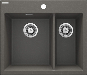 Zlewozmywak granitowy 1.5-komorowy (ZQE T503) - Deante