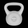 Kettlebell bitumiczny 24 kg szary REBEL ACTIVE