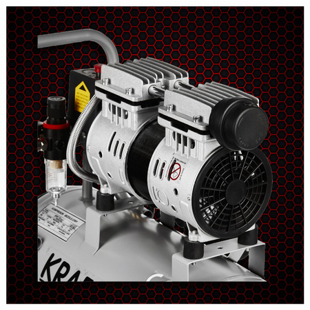 KOMPRESOR BEZOLEJOWY 24L KD1395 - KRAFT&DELE