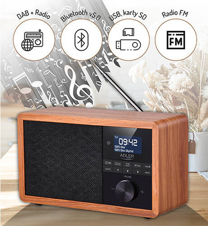 AD 1184 Radio Dab + Bluetooth