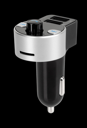 Transmiter samochodowy z funkcją bluetooth (2 gniazda USB)