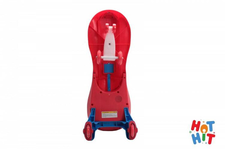 Jeździk Grawitacyjny Swing Car z muzyką i światłem niebiesko-czerwony