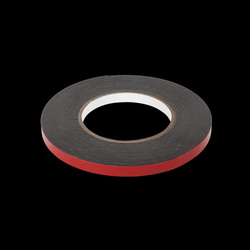 Taśma piankowa dwustronna REBEL (1 mm x 10 mm x 10 m) czarna