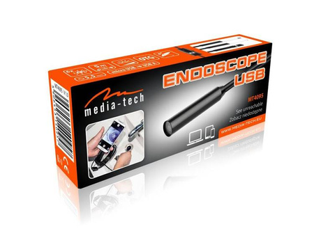 MOBILE ENDOSCOPE – Endoskop USB, rozdzielczość VGA, długość 5M, podświetlenie diodowe głowicy