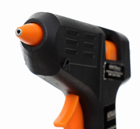 PISTOLET DO KLEJU NA GORĄCO 20W + 7 WKŁADÓW KD10351 - KRAFT&DELE