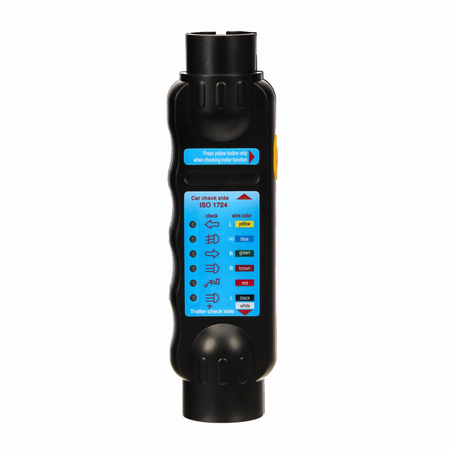 Tester gniazda wtyczki przyczepy KD10542 - KRAFT&DELE