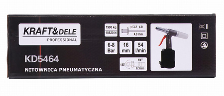 NITOWNICA PNEUMATYCZNA 16MM KD5464 - KRAFT&DELE