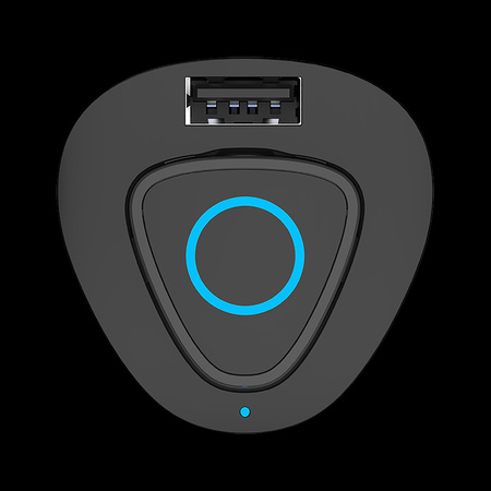 Słuchawka Bluetooth z ładowarką samochodową Kruger&Matz Traveler K1
