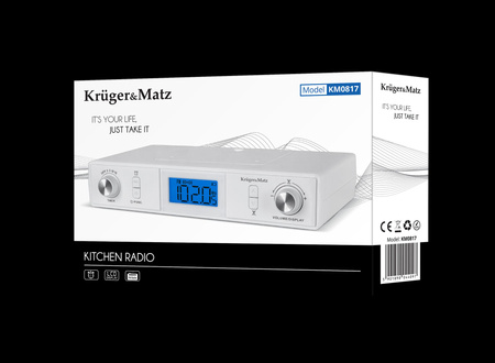 Radio kuchenne z bluetooth Kruger&Matz KM0817