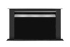 Okap blatowy Moondraft Inox/Czarne szkło CDB9001IC Ciarko Design