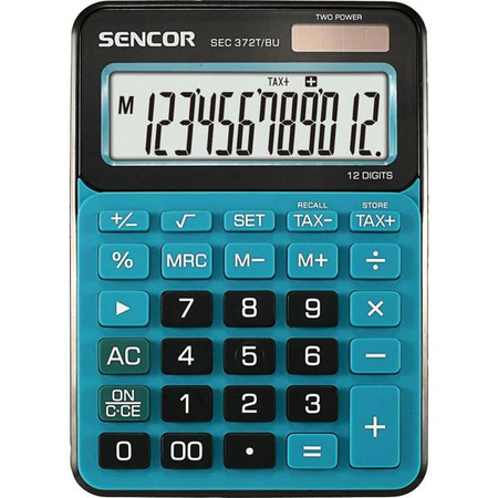 Kalkulator SEC 372T/BU Kalkulator SENCOR
