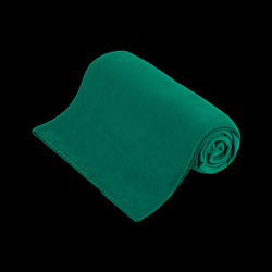 Koc polarowy 130x150 cm TEESA - zielony