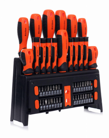 Zestaw śrubokrętów + magnetyzer 50szt. KD10950 - KRAFT&DELE