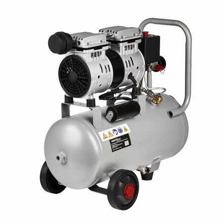 KOMPRESOR BEZOLEJOWY 24L KD1395 - KRAFT&DELE