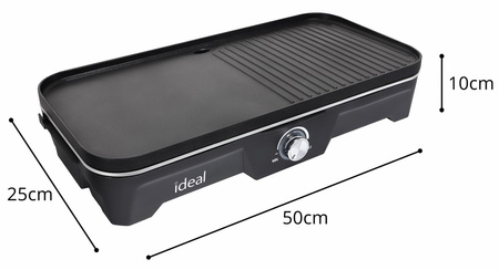 ELDOM GRILL ELEKTRYCZNY WOLNOSTOJĄCY 2W1