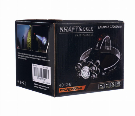 Latarka czołowa KD1247 - KRAFT&DELE