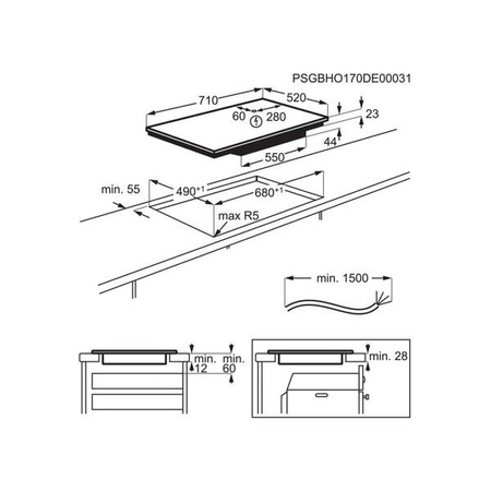 Płyta indukcyjna ELECTROLUX EIV734