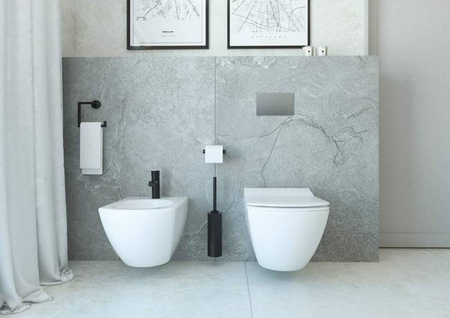 Zestaw WC podtynkowy 6 w 1 (CDZS6ZPW) - Deante