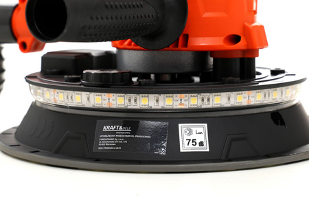 SZLIFIERKA DO GIPSU GŁADZI TYNKÓW 1500W LED KD1741 - KRAFT&DELE